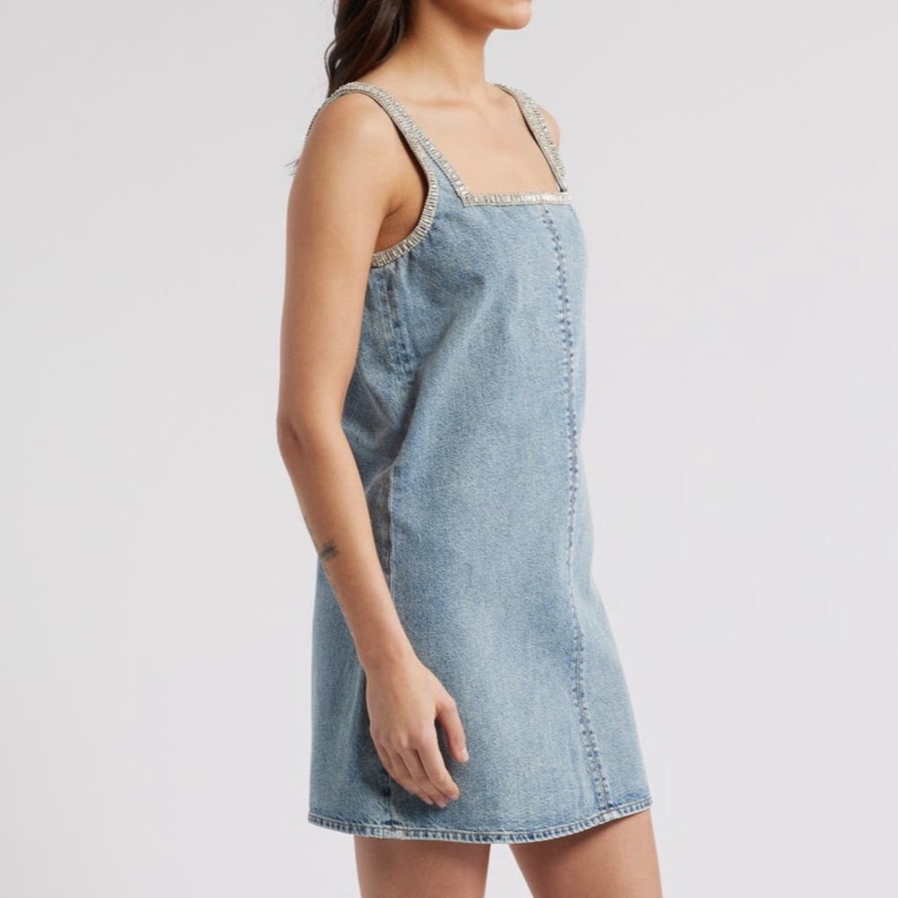 rag & bone Jayde Sleeveless Denim Minidress
Color: Pacific Jewel Minidress - Picture 2 of 12